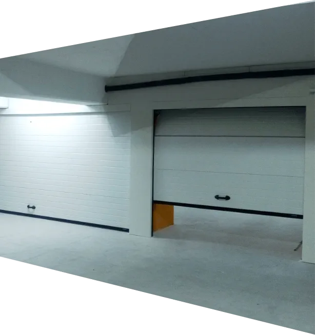 Photo de porte de garage sectionnelle