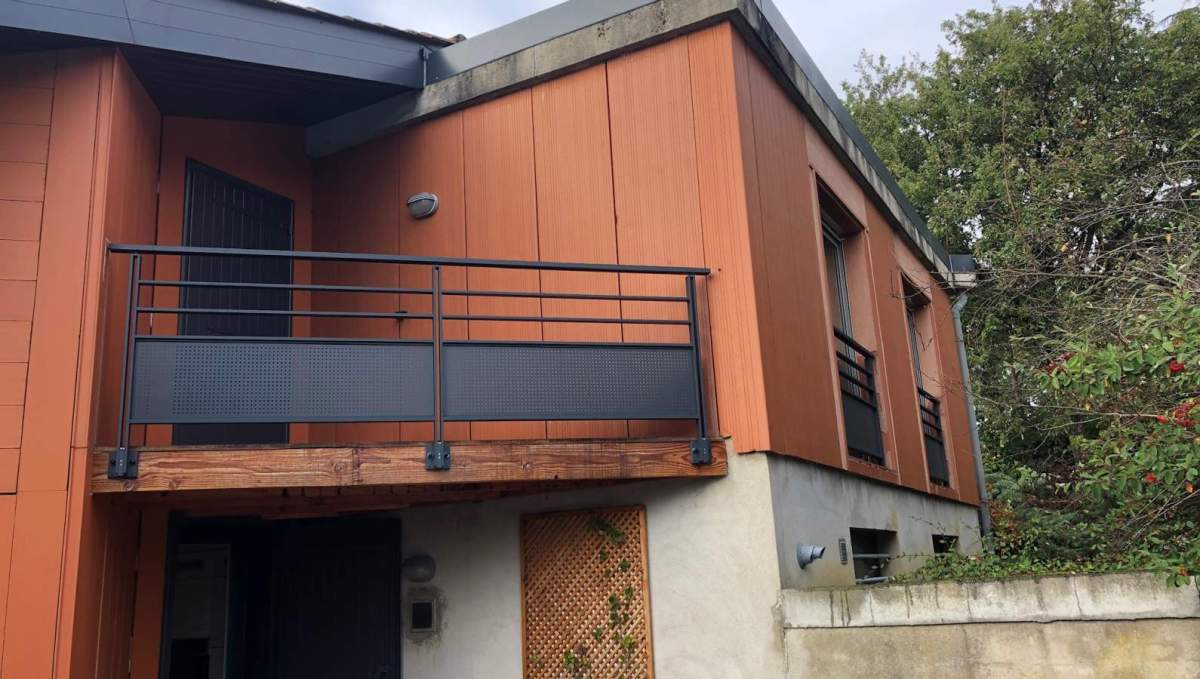 Photo de notre réalisation : GARDE CORPS BALCON OU TERRASSE
