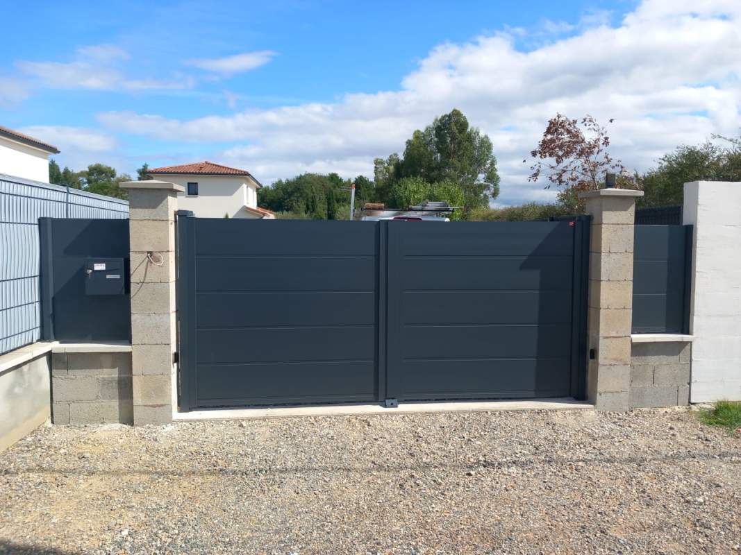 Photo de notre réalisation : PORTAIL  CREATIV LA TOULOUSAINE