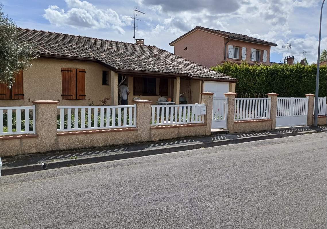 Photo de notre réalisation : PORTAIL ET CLOTURE