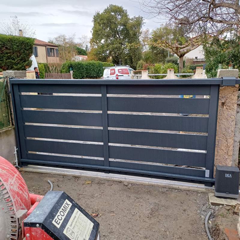 Photo de notre réalisation : PORTAIL  CREATIV LA TOULOUSAINE