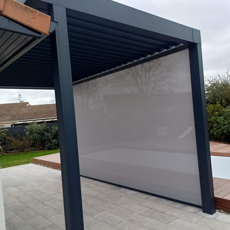 Photo de notre réalisation : PERGOLAS BIOCLIMATIQUE