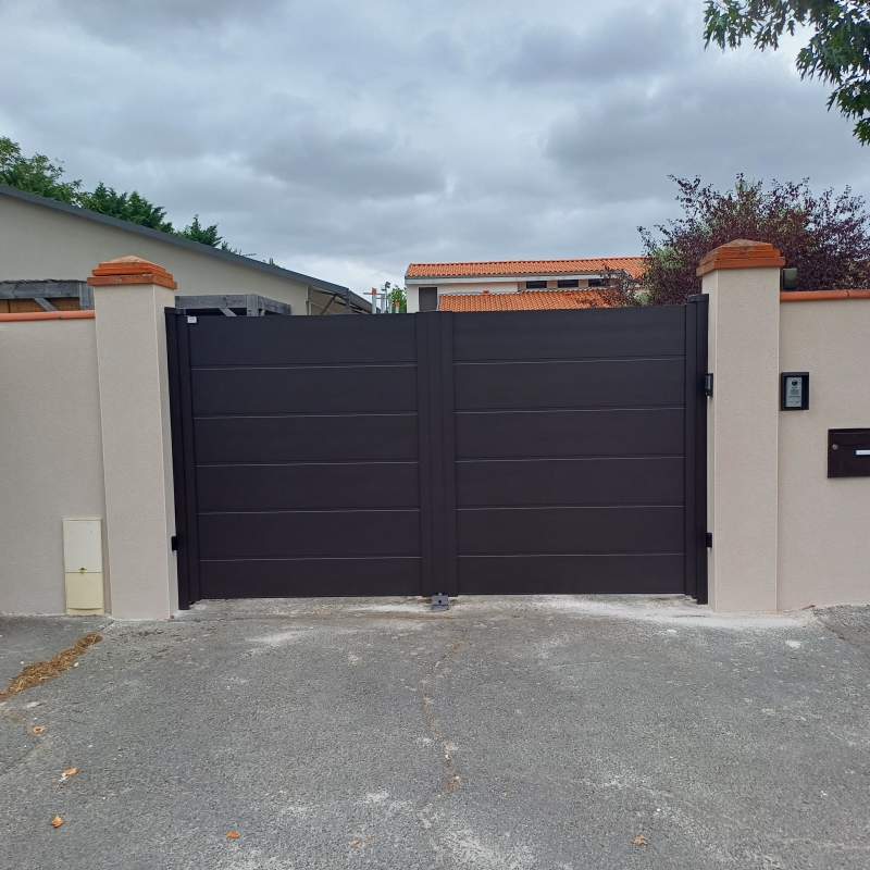 Photo de notre réalisation : PORTAIL  CREATIV LA TOULOUSAINE