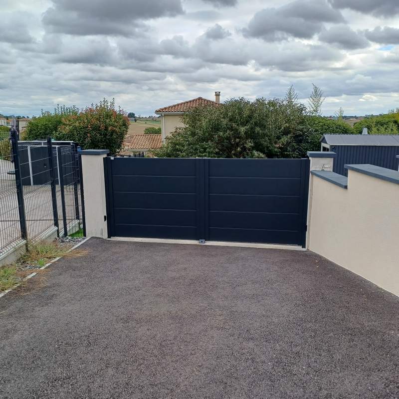 Photo de notre réalisation : PORTAIL  CREATIV LA TOULOUSAINE