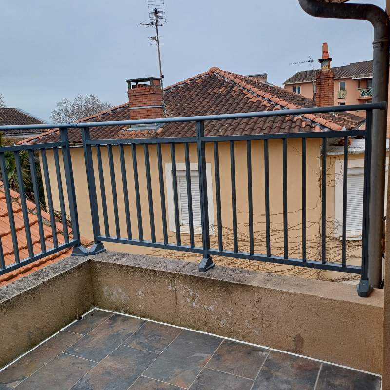 Photo de notre réalisation : Garde corps