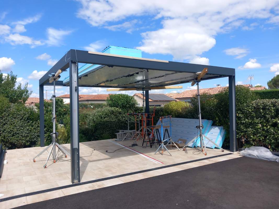 Photo de notre réalisation : CARPORT