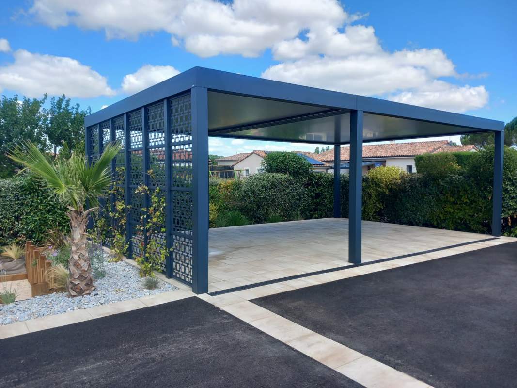 Photo de notre réalisation : CARPORT