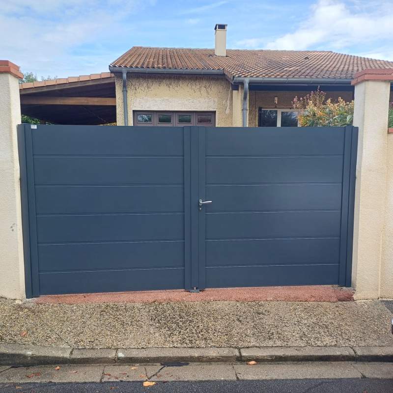 Photo de notre réalisation : PORTAIL  CREATIV LA TOULOUSAINE