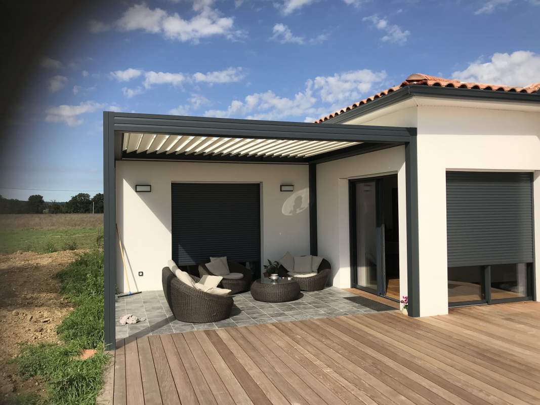 Photo de notre réalisation : PERGOLAS 