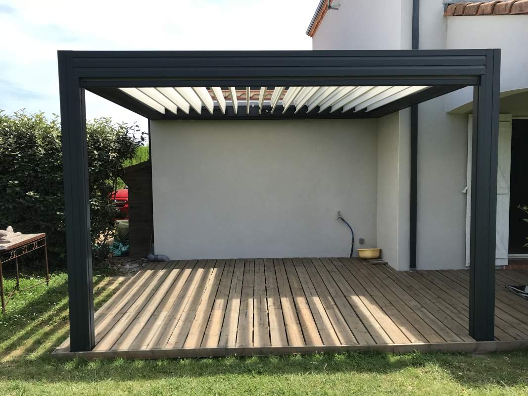 Photo de notre réalisation : PERGOLAS 