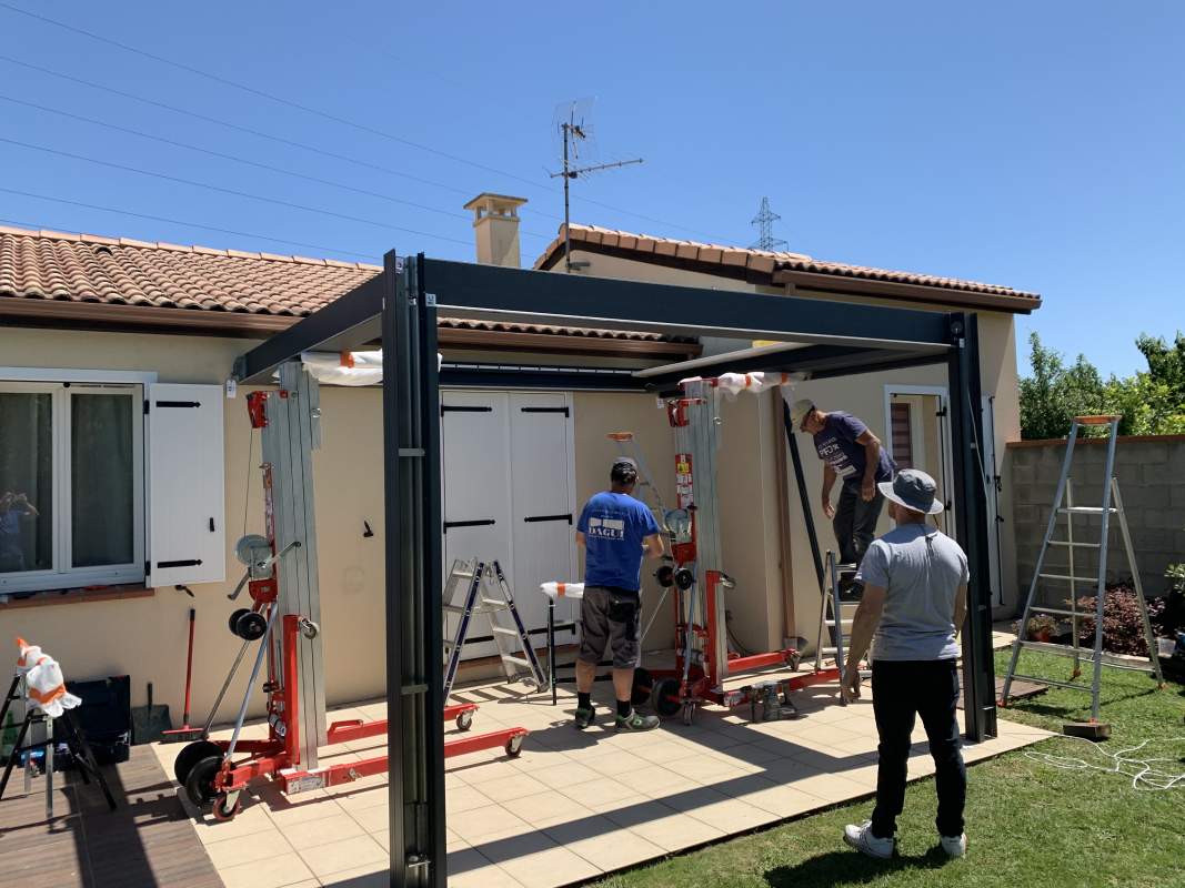 Photo de notre réalisation : PERGOLAS 