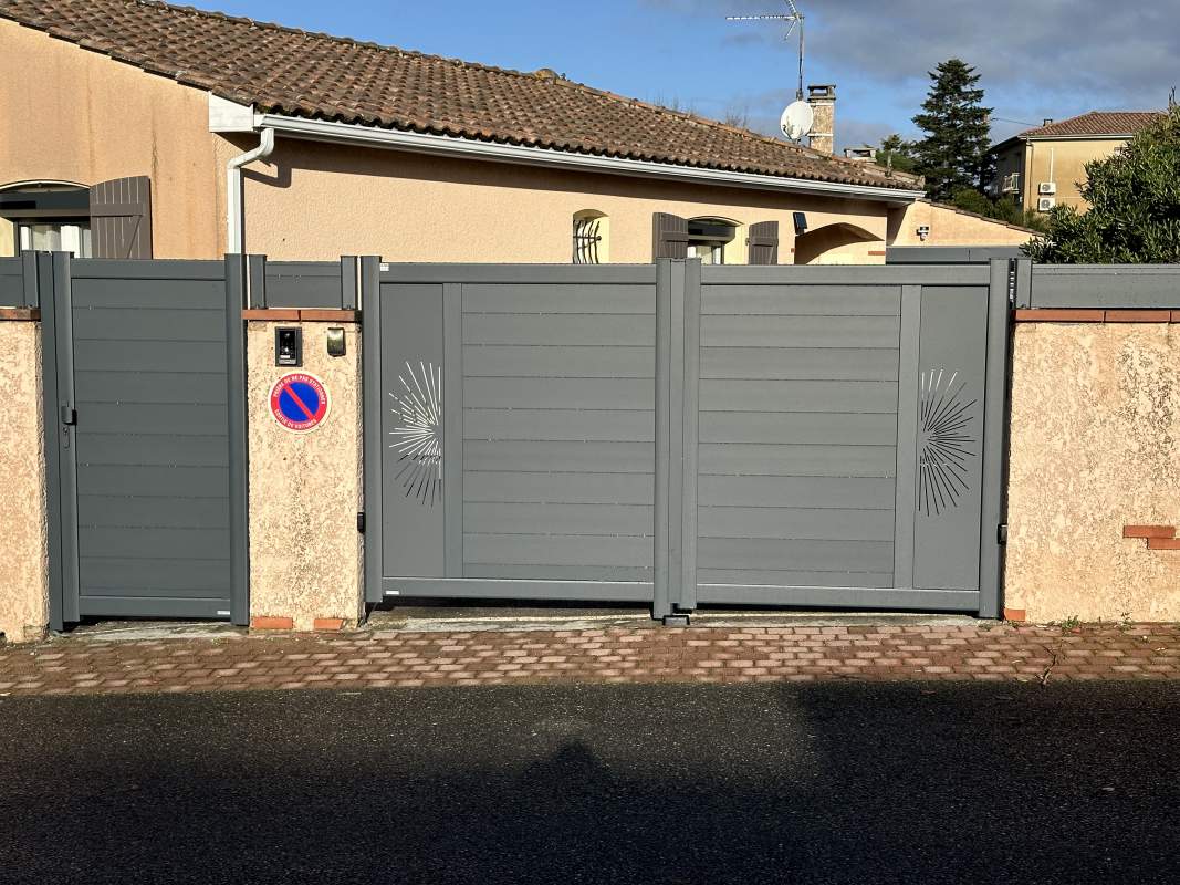 Photo de notre réalisation : PORTAIL KOSTUM