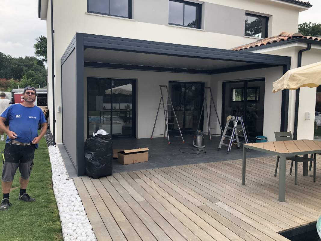 Photo de notre réalisation : PERGOLAS 