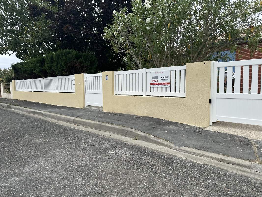 Photo de notre réalisation : PORTAIL ET CLOTURE ALUMINIUM 