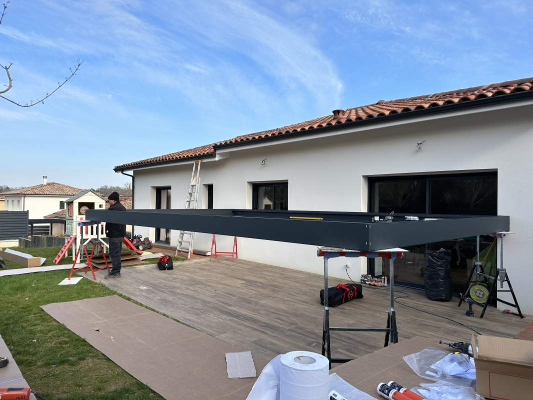 Photo de notre réalisation : PERGOLAS 