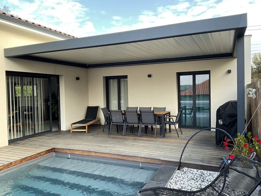 Photo de notre réalisation : PERGOLAS 