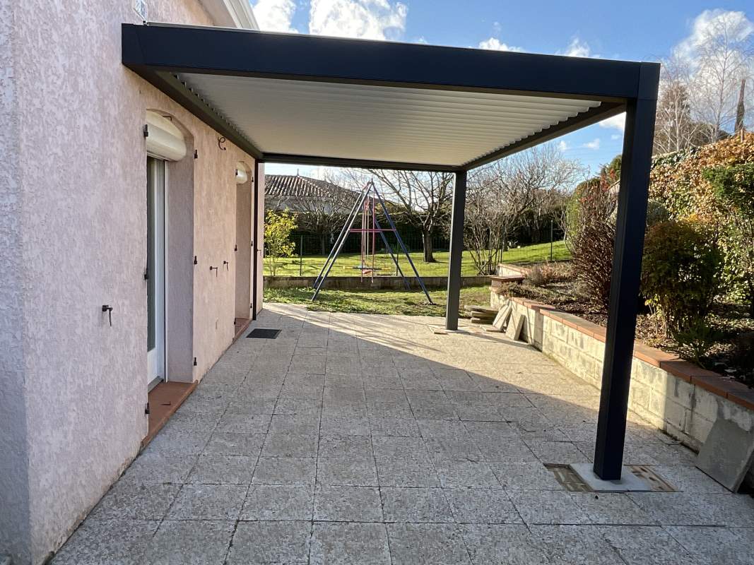 Photo de notre réalisation : PERGOLAS 