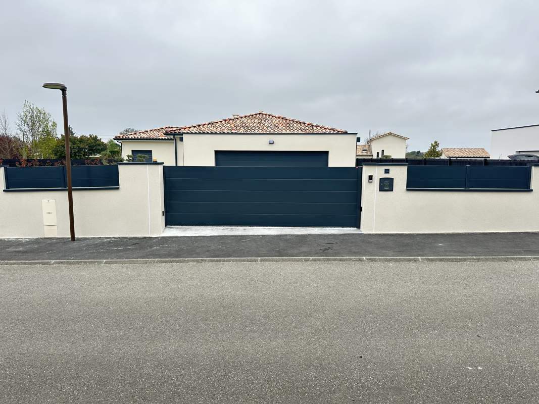 Photo de notre réalisation : PORTAIL  CREATIV LA TOULOUSAINE