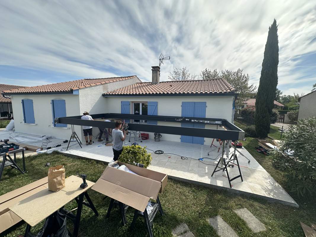 Photo de notre réalisation : PERGOLAS 