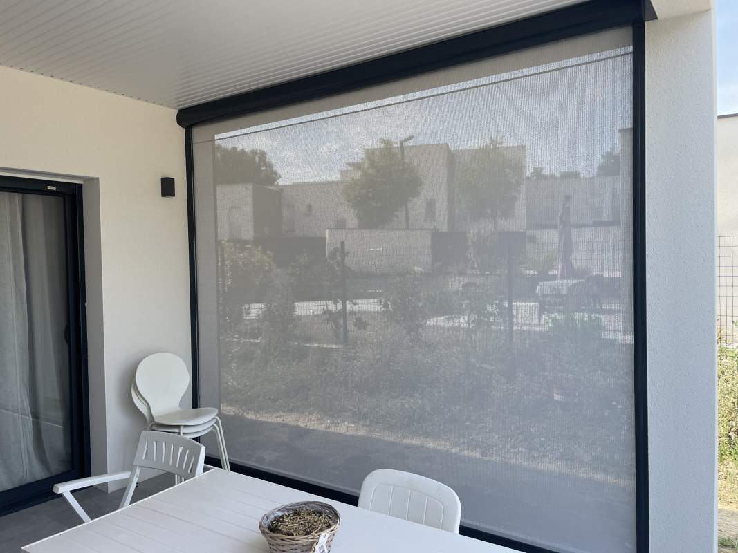 Photo de notre réalisation : STORE VERTICAL 