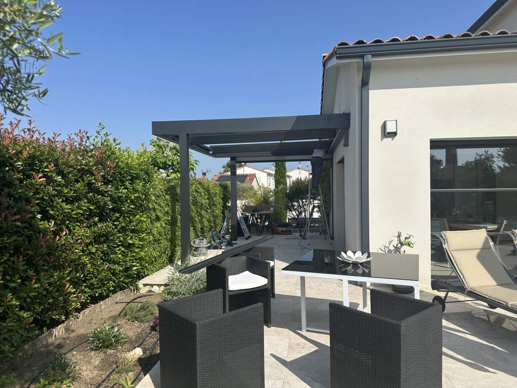 Photo de notre réalisation : PERGOLAS