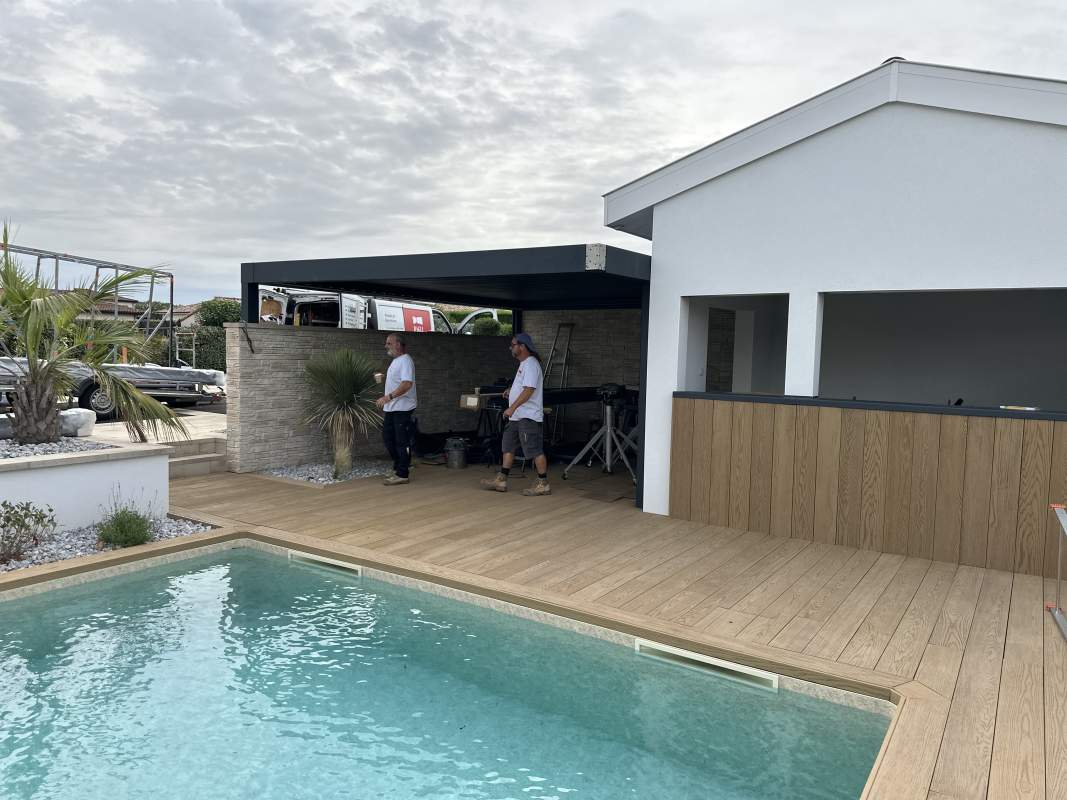 Photo de notre réalisation : PERGOLAS