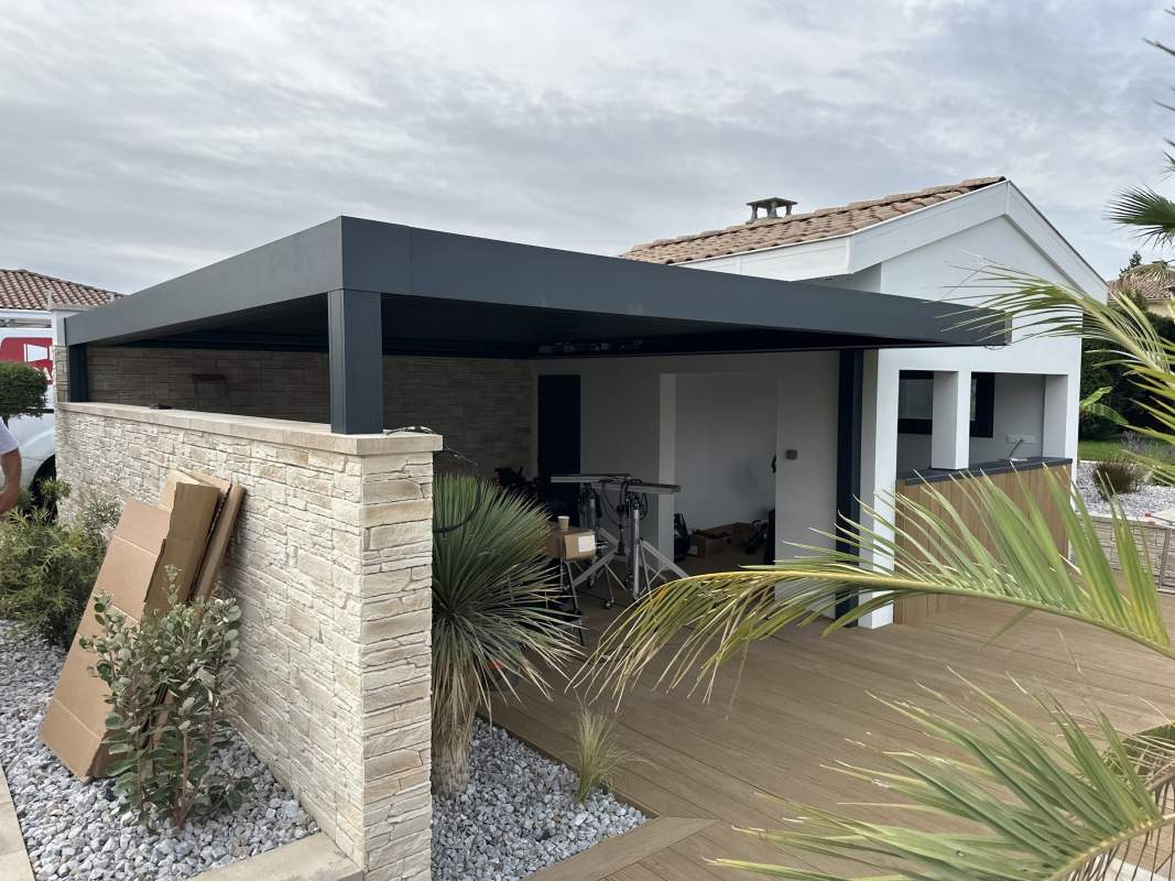 Photo de notre réalisation : PERGOLAS 
