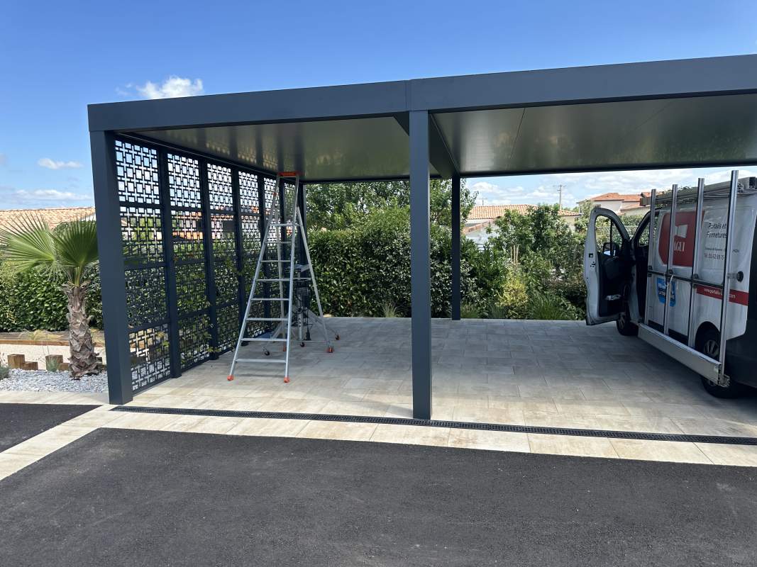 Photo de notre réalisation : CARPORT