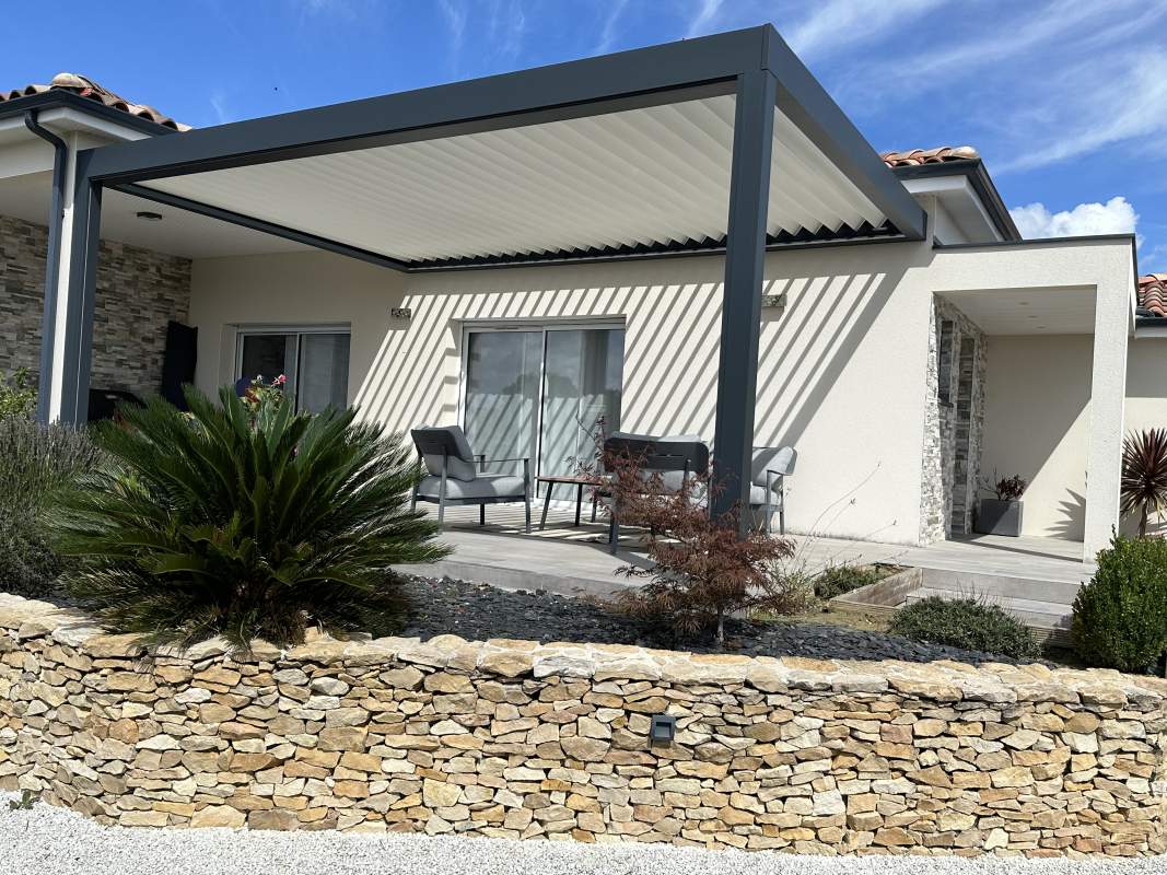 Photo de notre réalisation : PERGOLAS