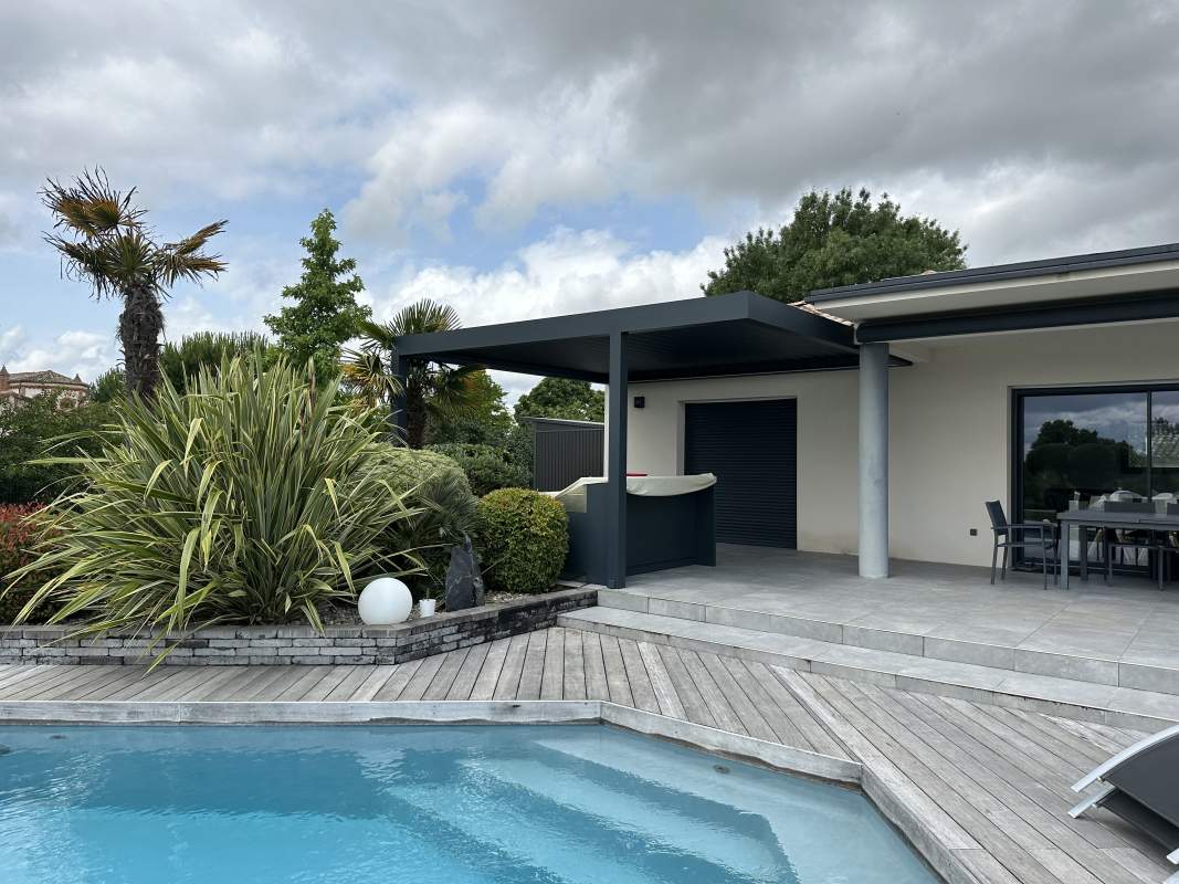 Photo de notre réalisation : PERGOLAS 