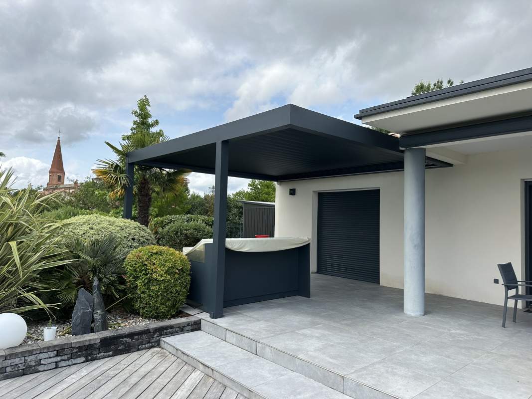Photo de notre réalisation : PERGOLAS