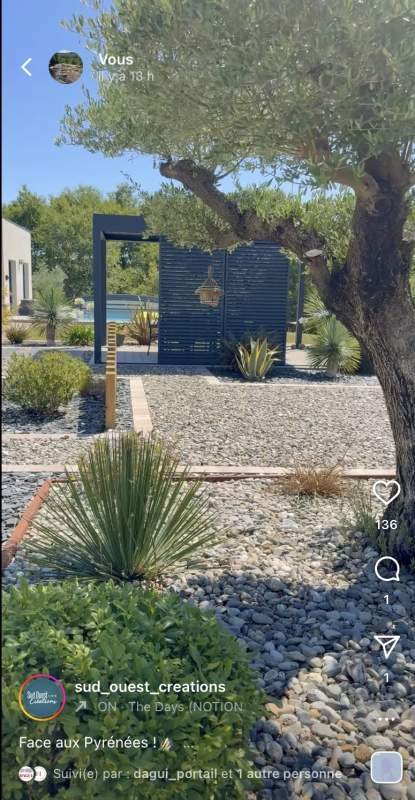 Photo de notre réalisation : PERGOLAS BIOCLIMATIQUE