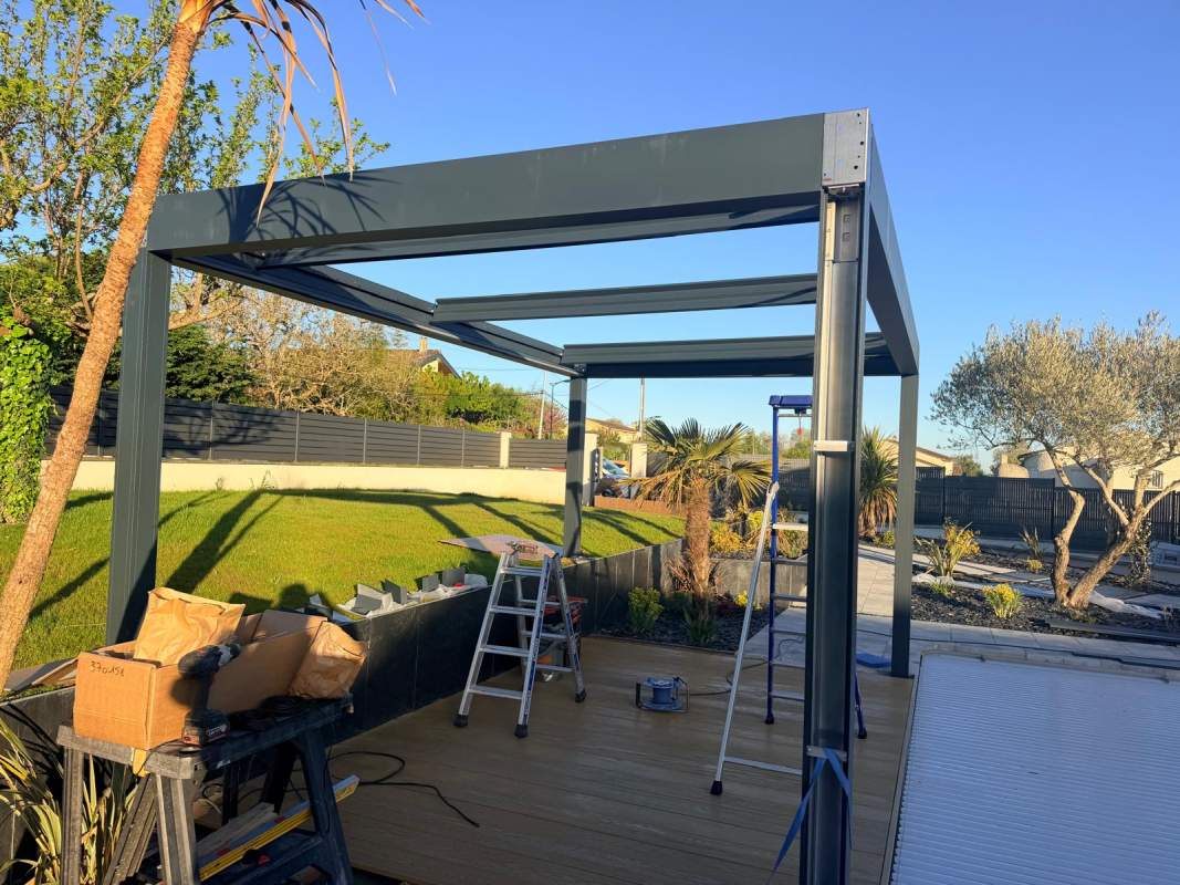 Photo de notre réalisation : PERGOLAS 