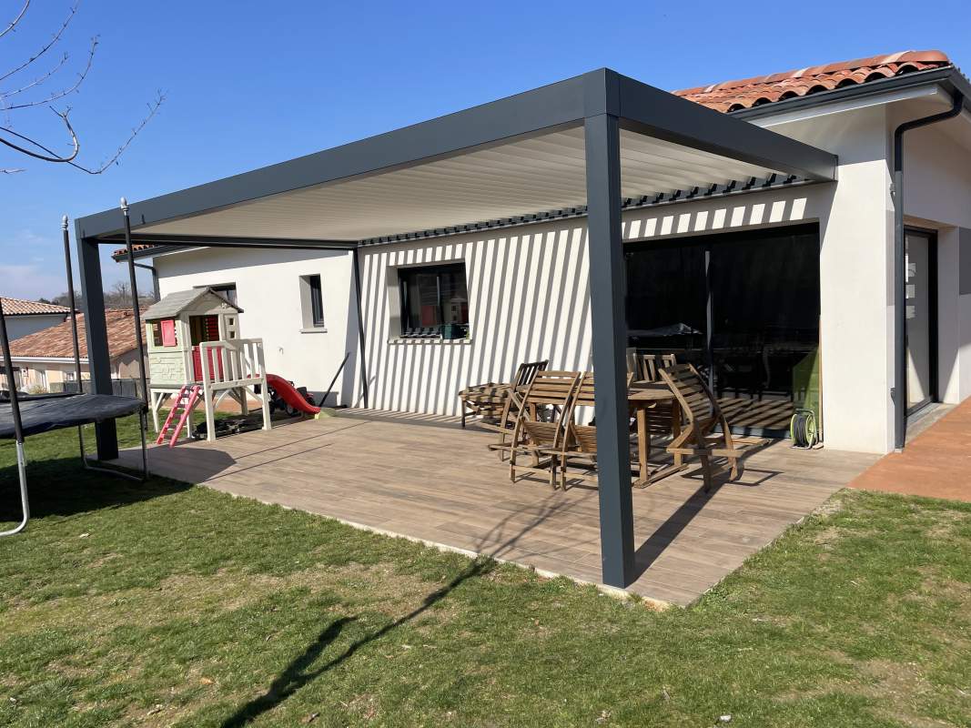 Photo de notre réalisation : PERGOLAS 