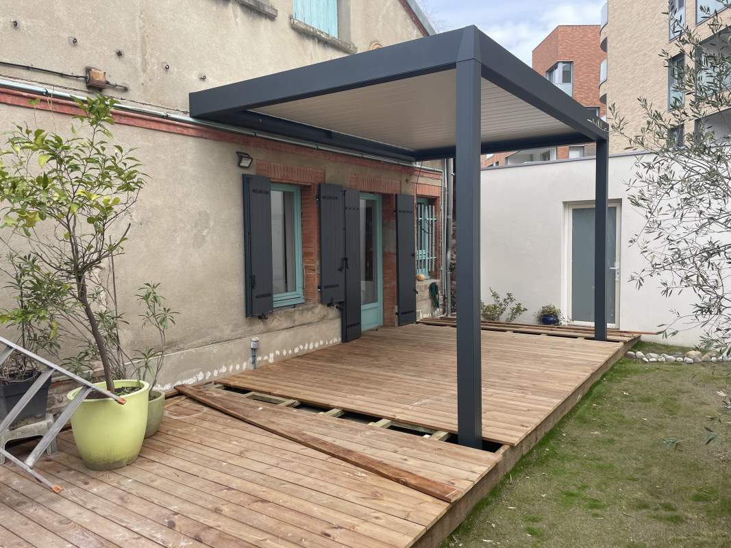 Photo de notre réalisation : PERGOLAS 