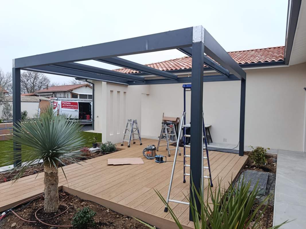 Photo de notre réalisation : PERGOLAS 