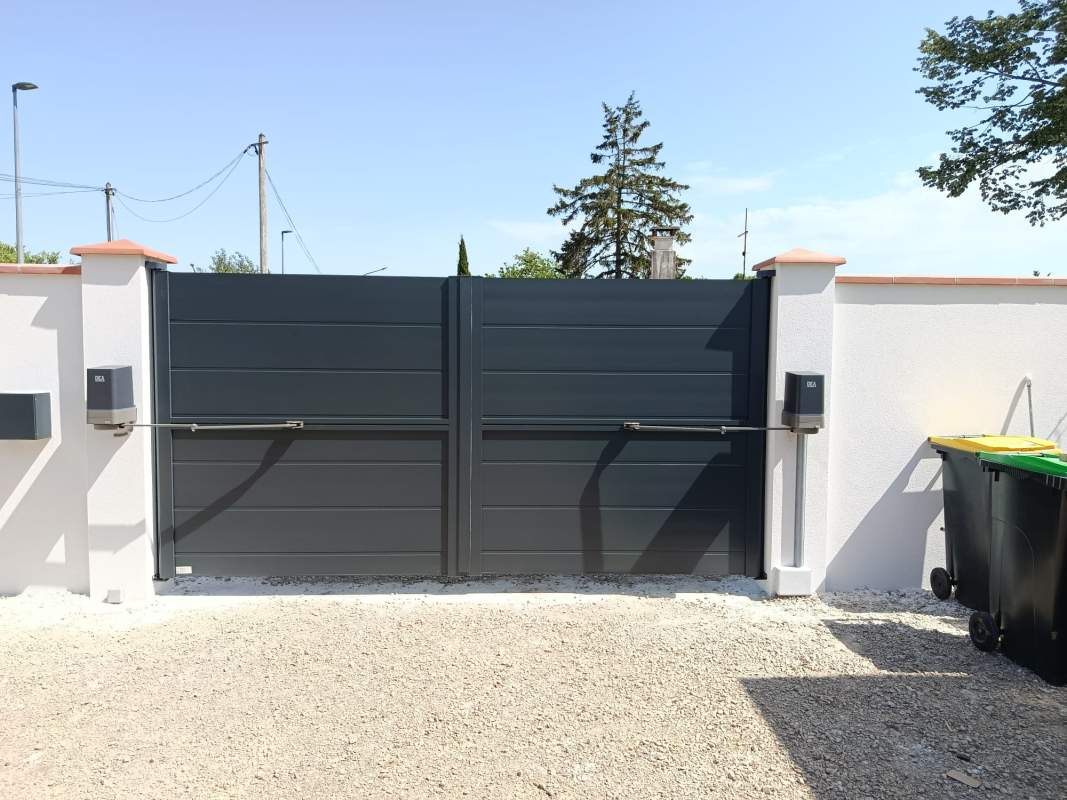 Photo de notre réalisation : PORTAIL  CREATIV LA TOULOUSAINE