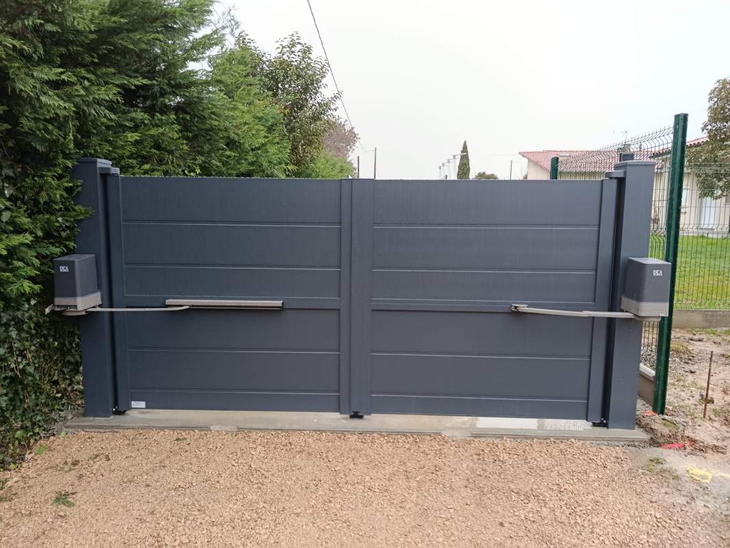 Photo de notre réalisation : PORTAIL  CREATIV LA TOULOUSAINE